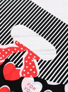 100pcs Heart Pattern Gift Bag - Multicolor - View 3