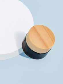 1PC 15G Lọ Thủy Tinh Chăm Sóc Da Mắt Lọ Nồi Lọ Chiết Hộp Đựng Mỹ Phẩm Có Nắp Hạt Gỗ - Nhiều màu - Xem 4
