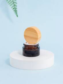 1PC 15G Lọ Thủy Tinh Chăm Sóc Da Mắt Lọ Nồi Lọ Chiết Hộp Đựng Mỹ Phẩm Có Nắp Hạt Gỗ - Nhiều màu - Xem 5