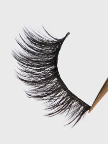 10 pares Pestañas postizas separadas natural - Negro - Ver 4