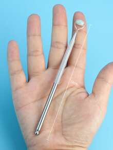 1pc Nose Massage Tool - Silver - View 3