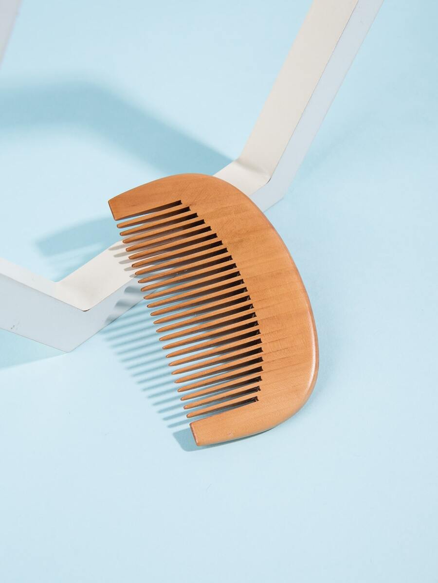 美发木梳防静电发梳木梳，优质便携式迷你木梳，适合大多数发质的齿梳，细齿梳，带手柄的顺发梳，适合卷发或直发的分梳，男士小号梳子，母亲节礼物，送给女朋友的朋友/家人礼物，发刷，梳子，美发工具，理发沙龙美发产品和配件，返校，旅行必需品，旅行必需品，发型，美发