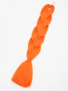 Long Synthetic Hair Braid - Orange - View 4