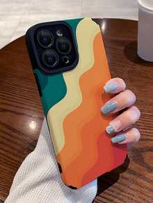 Handyhülle mit Farbblock - Verschiedenfarbig - Übersicht 1