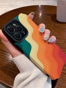 Handyhülle mit Farbblock - Verschiedenfarbig - Übersicht 2