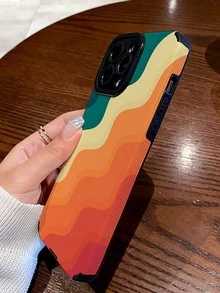 Handyhülle mit Farbblock - Verschiedenfarbig - Übersicht 3