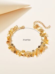 Blumenanhänger Fußkettchen Valentinstag, Mama, Mutter, Muttertag, Geschenk