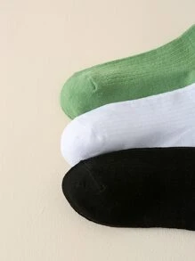 5pairs Fruit Pattern Ankle Socks - Multicolor - View 3