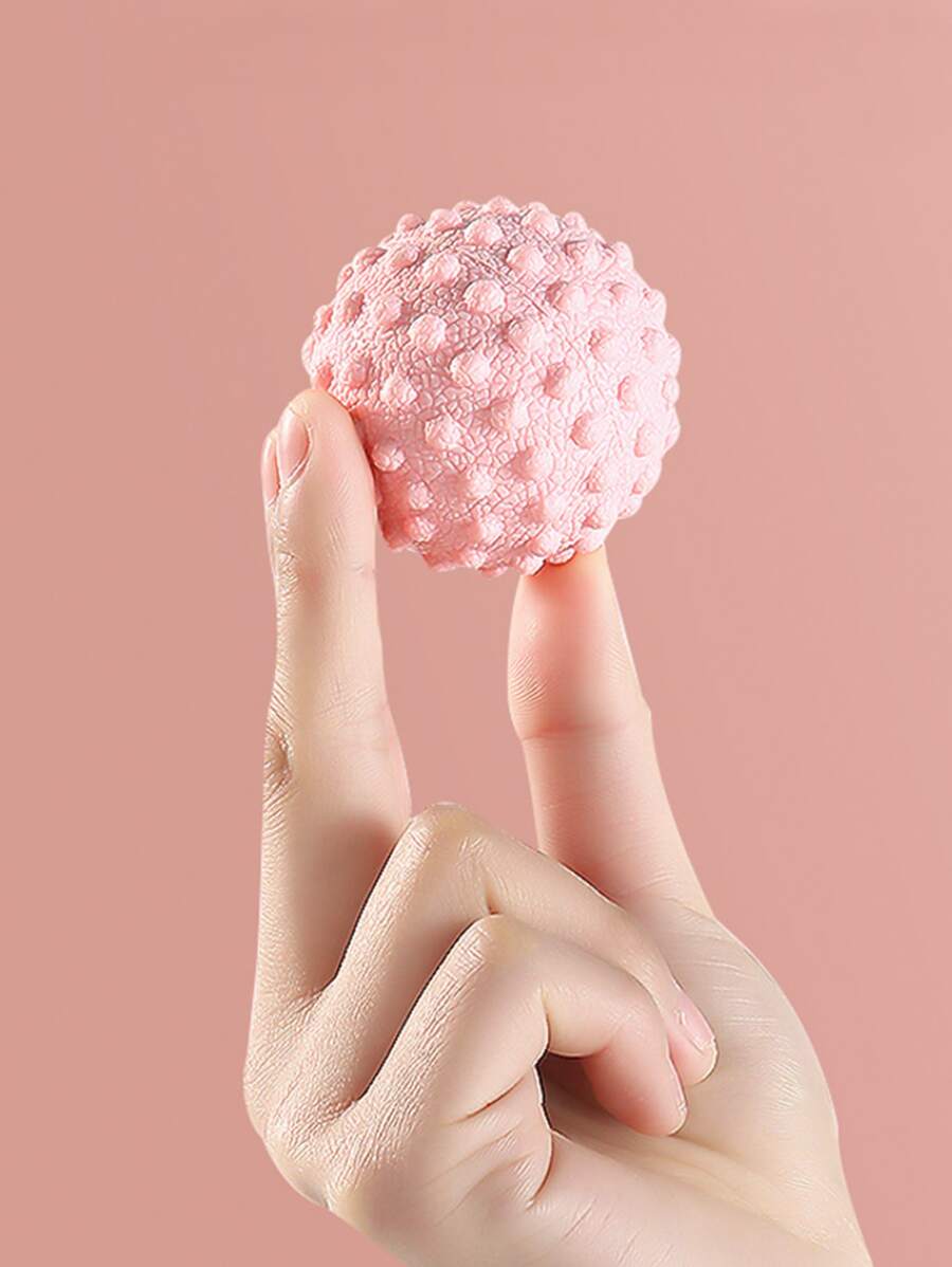 1pc Yoga Body Massager Ball - Pink - View 1