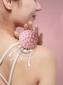 1pc Yoga Body Massager Ball - Pink - View 2