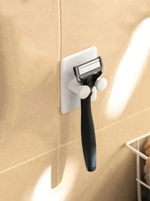 1 ชิ้น ติดผนัง มีดโกน ชั้นเก็บของ - สีขาว - ดู 6