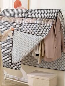 1 pieza Fundas de ropa a prueba de polvo - Blanco y Negro - Ver 4