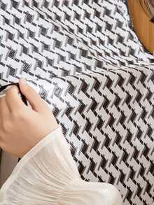 1 pieza Fundas de ropa a prueba de polvo - Blanco y Negro - Ver 7