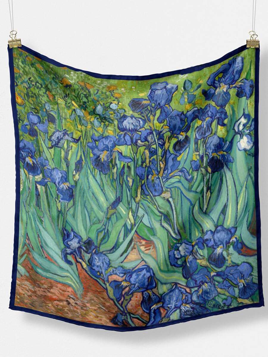 Floral Print Bandana - Multicolor - View 1