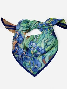 Floral Print Bandana - Multicolor - View 4