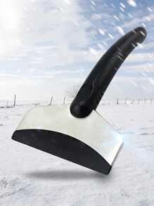 1pc Stainless Steel Car Snow Removal Shovel, Car Cleaner,Ice Scraper,Car Accessories