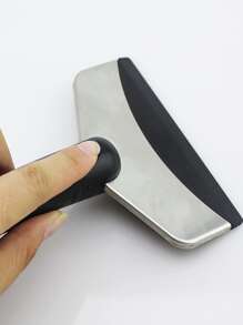 1pc Stainless Steel Car Snow Removal Shovel, Car Cleaner,Ice Scraper,Car Accessories