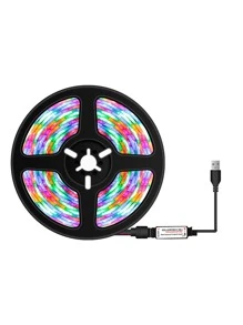 1入組裝飾LED燈帶 - 黑色 - 查看 2