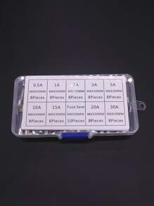 72pcs Auto Repair Glass Fuse - Multicolor - View 2