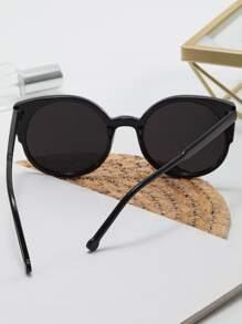 貓眼墨鏡 - 藍色 - 查看 2