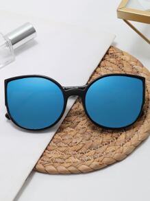 貓眼墨鏡 - 藍色 - 查看 6