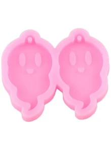 1 pieza Molde de silicona de bricolaje fantasma - Rosa - Ver 3