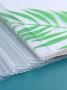 12 piezas Abrazadera de barra de tracción con patrón de planta - Verde - Ver 2