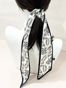 植物圖案髮帶適用於返校 - 彩色 - 查看 2