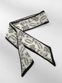 植物圖案髮帶適用於返校 - 彩色 - 查看 3