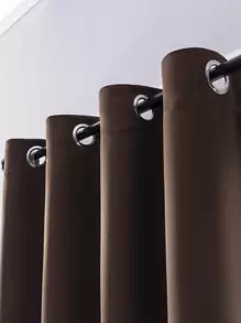 Solid Single Panel Blackout Curtain