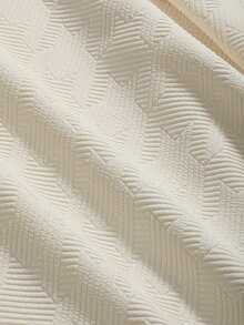 DAZY Men Solid Drop Shoulder Sweatshirt - Beige - View 8