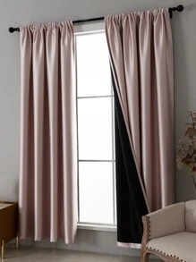 雙色1片遮光窗簾