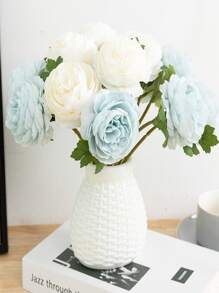 1pc Textured Plastic Vase