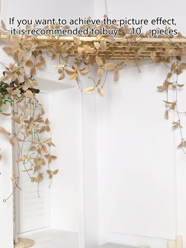 2pcs Artificial Plastic Vine SHEIN USA