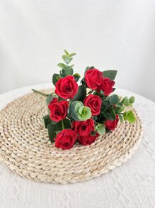 1支人造玫瑰 - 彩色 - 查看 2