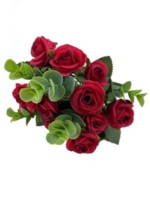 1支人造玫瑰 - 彩色 - 查看 4