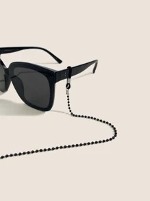 Cadena de gafas con decoración de cuentas de calle, accesorios de gafas para mujeres