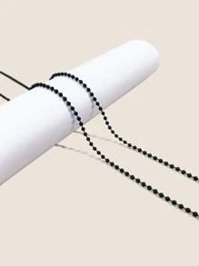 Cadena de gafas con decoración de cuentas de calle, accesorios de gafas para mujeres