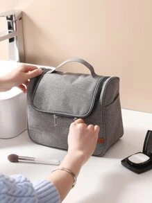 1 pieza Bolso de maquillaje colgante - Gris - Ver 7