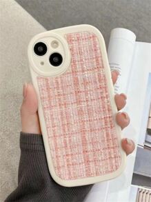 Funda para móvil de cuadros - Rosa - Ver 1