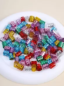 120 chiếc kẹp tóc phong cách Bohemian Hippie khoét rỗng màu ngẫu nhiên dùng để tạo kiểu hàng ngày thích hợp cho hẹn hò ở trường học, kỳ nghỉ, du lịch hàng ngày, kẹp tóc dạo phố - Nhiều màu - Xem 5