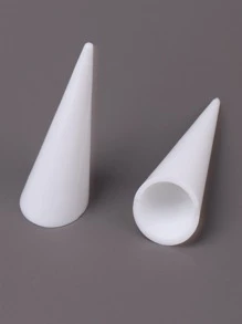 Đế trưng bày nhẫn 1 cái/20 cái/100 cái - trắng - Xem 5