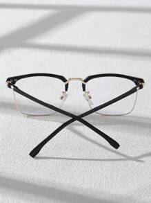 男士方框眼鏡透明眼鏡 - 彩色 - 查看 7