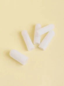 5pcs Anti-wear Gel Finger Protector Finger Cots Silicone Finger Cover Cap Gel Finger Sleeves Finger Support For Trigger Finger And Fingertips Protection - White - View 5