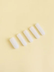 5pcs Anti-wear Gel Finger Protector Finger Cots Silicone Finger Cover Cap Gel Finger Sleeves Finger Support For Trigger Finger And Fingertips Protection - White - View 7