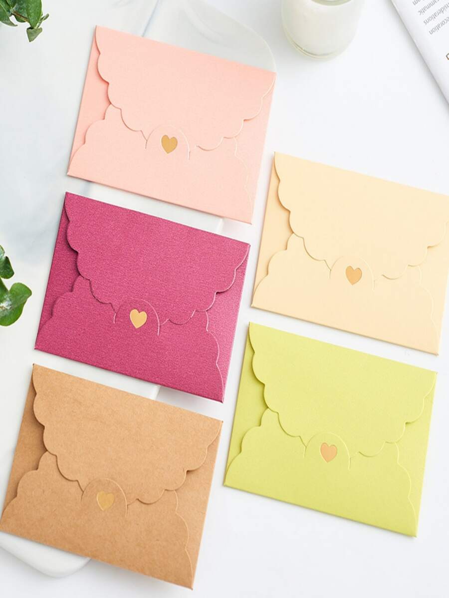 1入組愛心圖案隨機信封