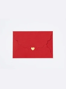 1入組愛心圖案隨機信封