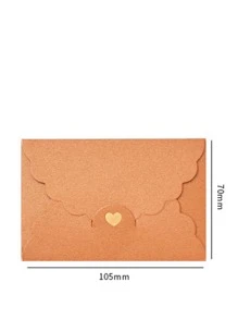 1入組愛心圖案隨機信封
