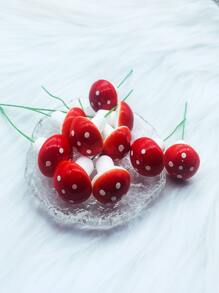 10入組人造蘑菇 - 彩色 - 查看 4