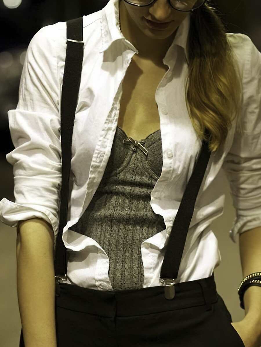 极简主义吊带腰带万圣节